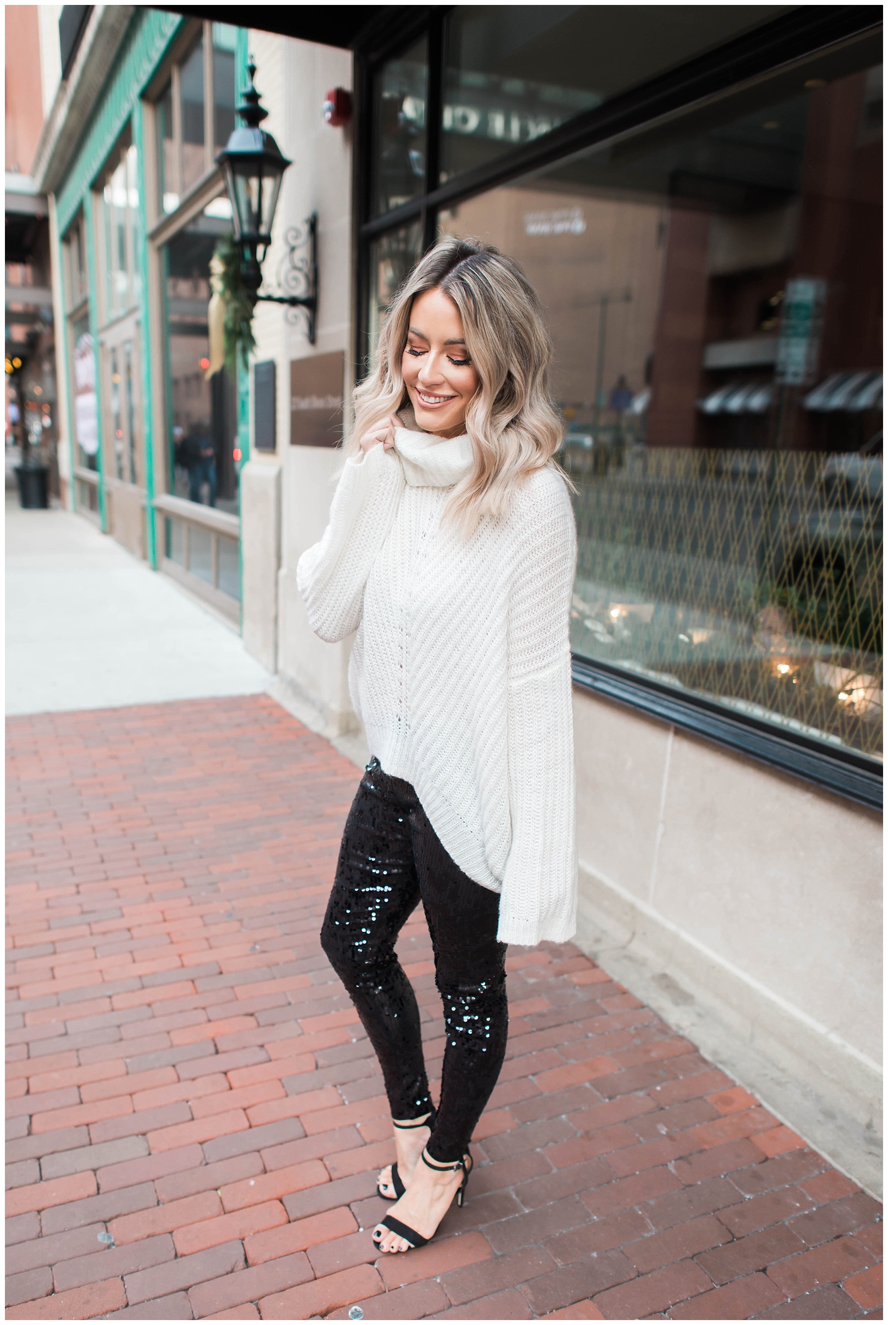I've got my party pants on | A holiday look with Express