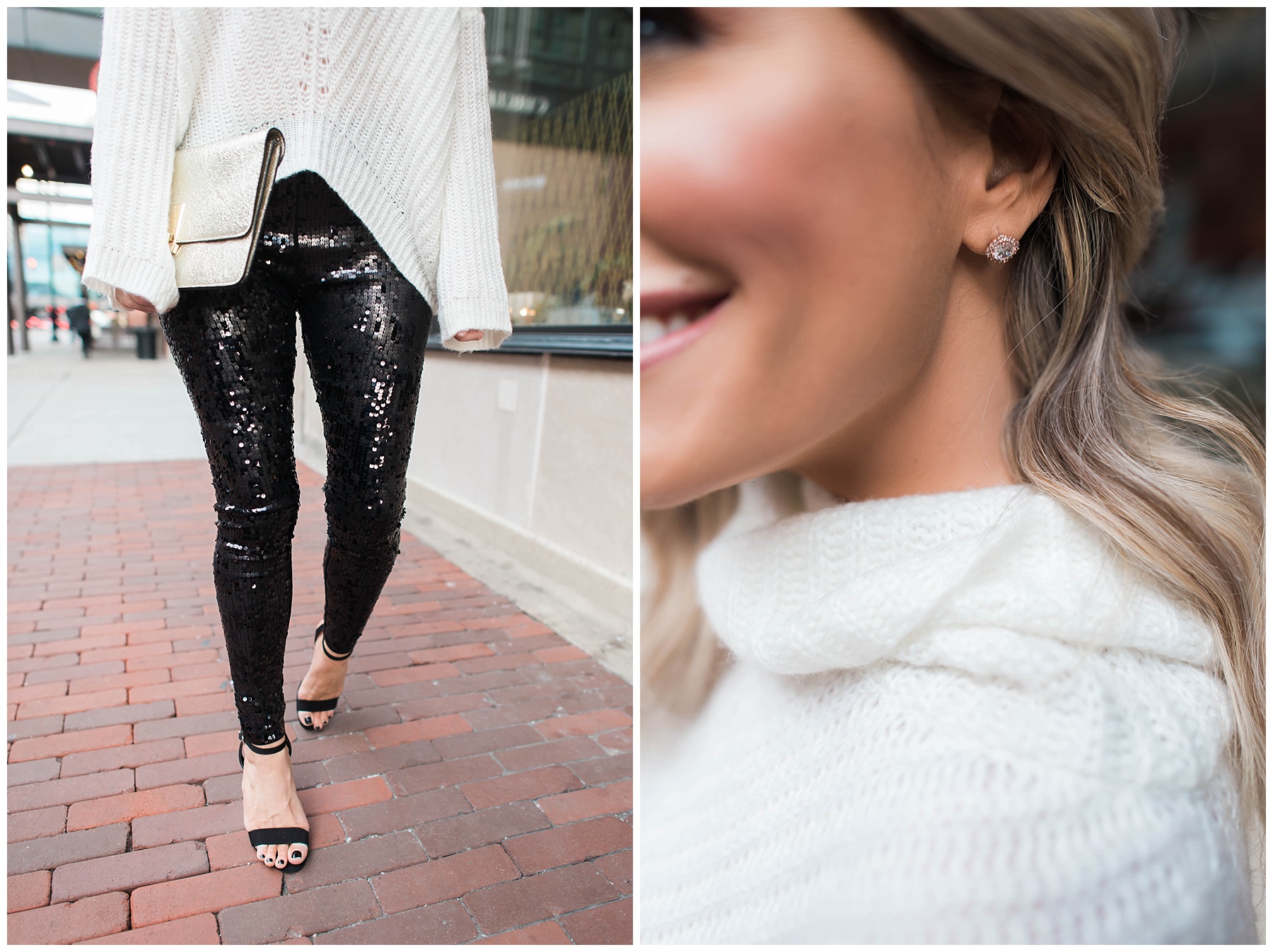 Express Sequin Leggings, Holiday Fashion